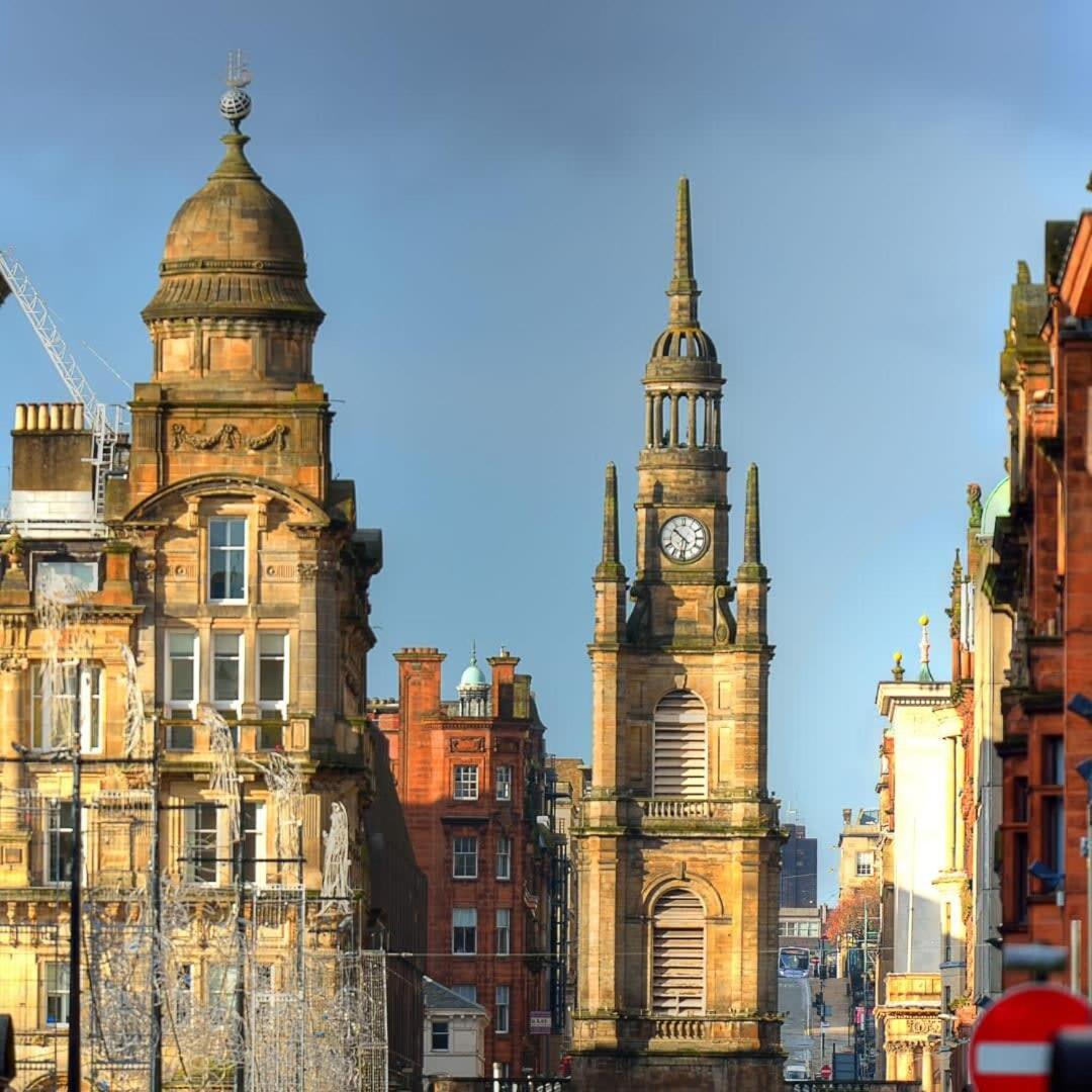 Cosy 1 Bed With Parking In City Centre Apartment Glasgow Bagian luar foto